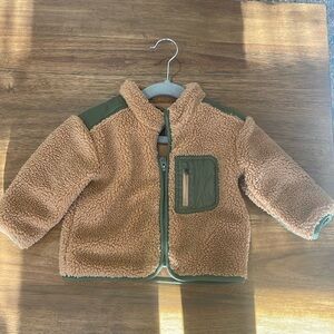 Gap 18-24M Sherpa & nylon jacket